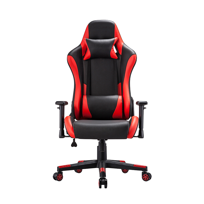 Gamer PU Leather Racing Gaming Gaming Chair เก้าอี้เกมพับได้สำนักงานคำนวณเก้าอี้เกมพร้อมไฟ LED